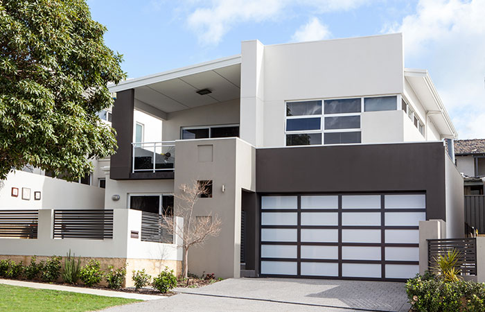 Acrylic Sheeting Garage Door - Opaque