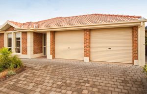 2 Single Roller Doors - Classic Cream